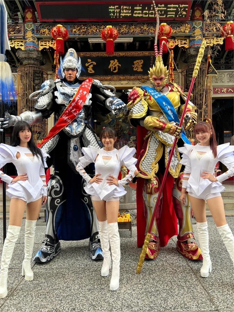 神將大變身「機甲神尊」趙雲、關公、孫悟空 擺放宮廟超吸睛