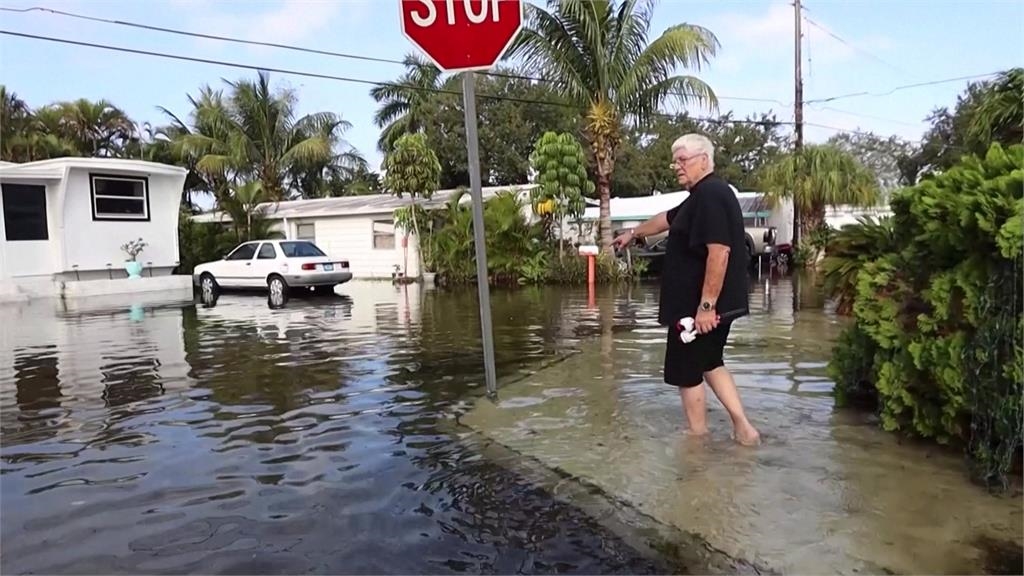 敏熙報氣象／「熊熊遇見」別打擾 安靜撤離通報林保署美國佛州暴雨肆虐