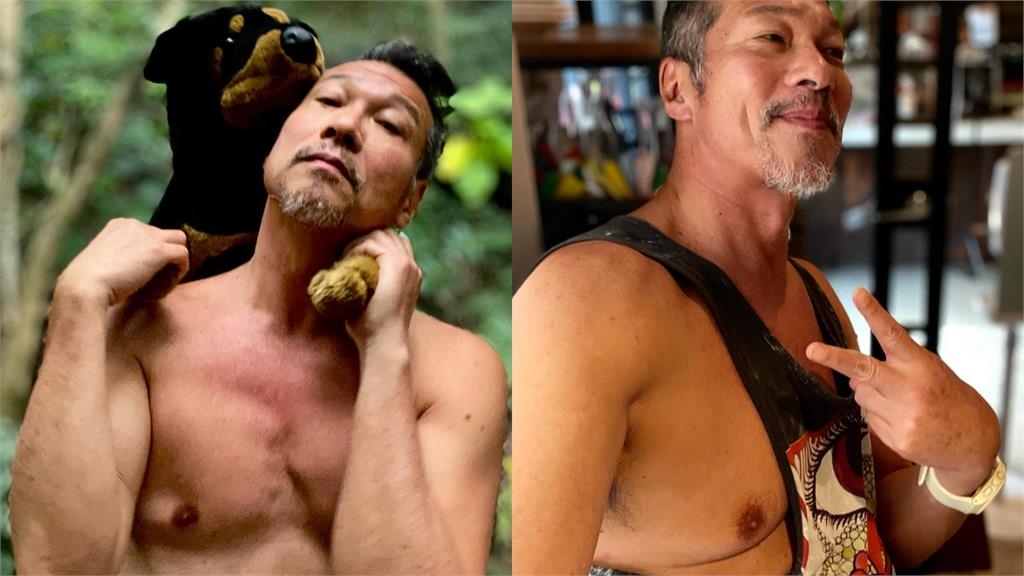 剛領敬老卡！64歲黃仲崑赤裸秀「暴走筋肉」　超扯身材網嚇爛：虛報年齡？