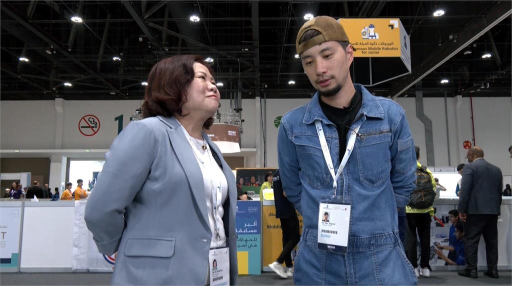 亞洲技能賽阿聯登場 許銘春合體"超認真少年"成最佳啦啦隊