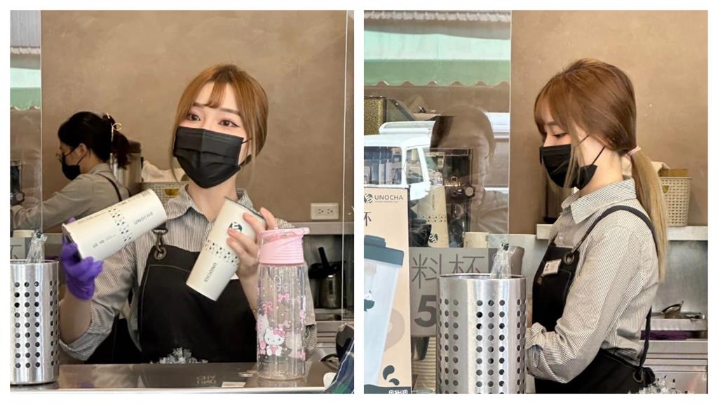 超美正面照曝光!高雄手搖杯正妹「無口罩照片」神人出手找到了