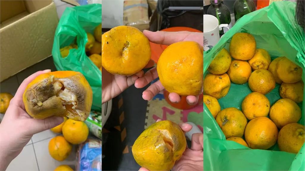 物流「貼錯貼紙」害包裹晚8天到!媽媽常溫寄「一大箱水果」女大生打開傻眼了