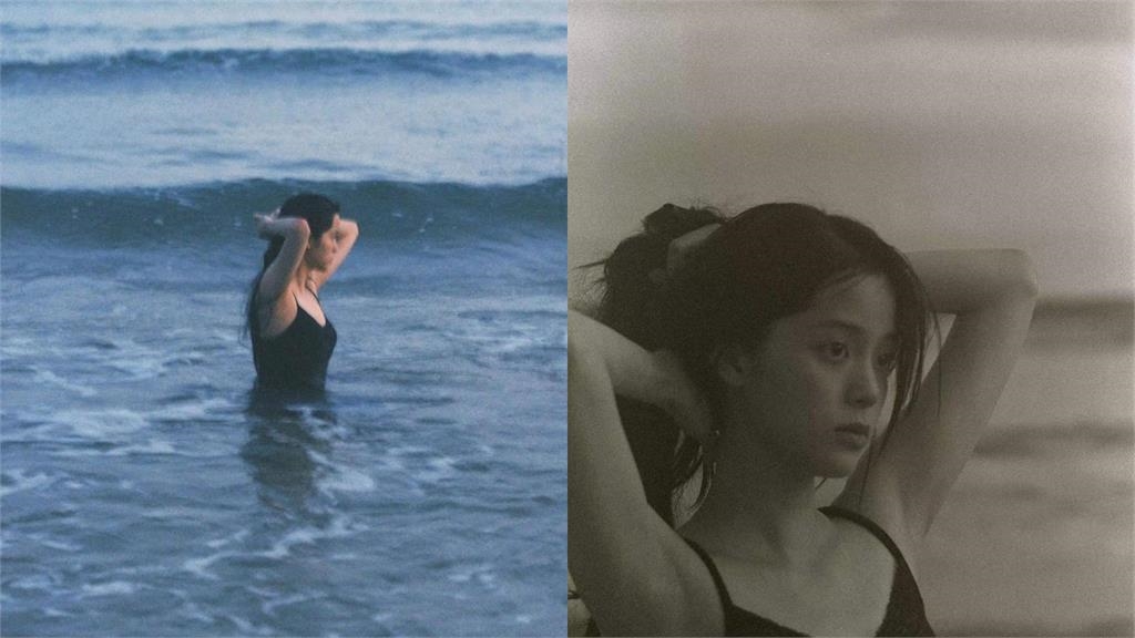 歐陽娜娜大破防！罕穿「純白死庫水」絕頂身材全解放13萬人瘋看