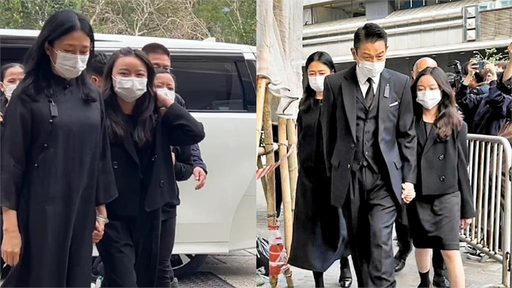 劉德華送別97歲亡父！低頭不語步入靈堂1家3口「現場同框」畫面曝