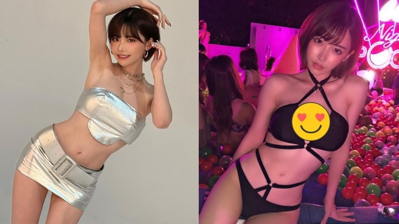 日本暗黑女神化身「真紀真」太原汁!緊身襯衫「透明度全開」網嗨爛:最頂