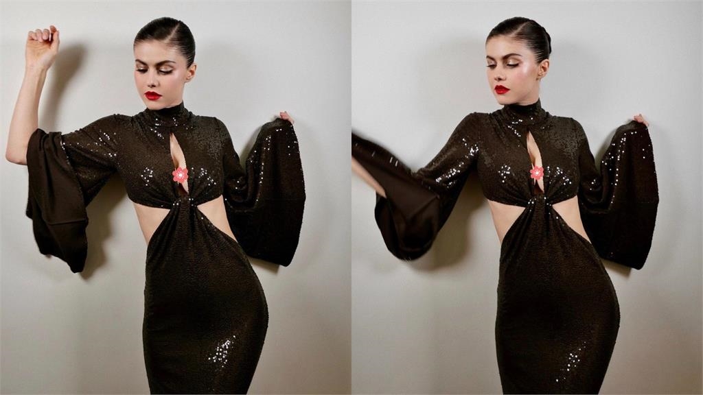 地震女神禮服「十字路口」蹦出超兇亮點!上身大失守…網暈:眼睛移不開