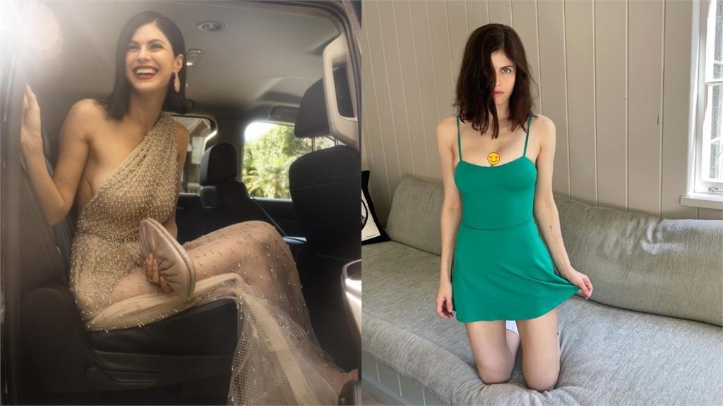 地震女神禮服「十字路口」蹦出超兇亮點!上身大失守…網暈:眼睛移不開