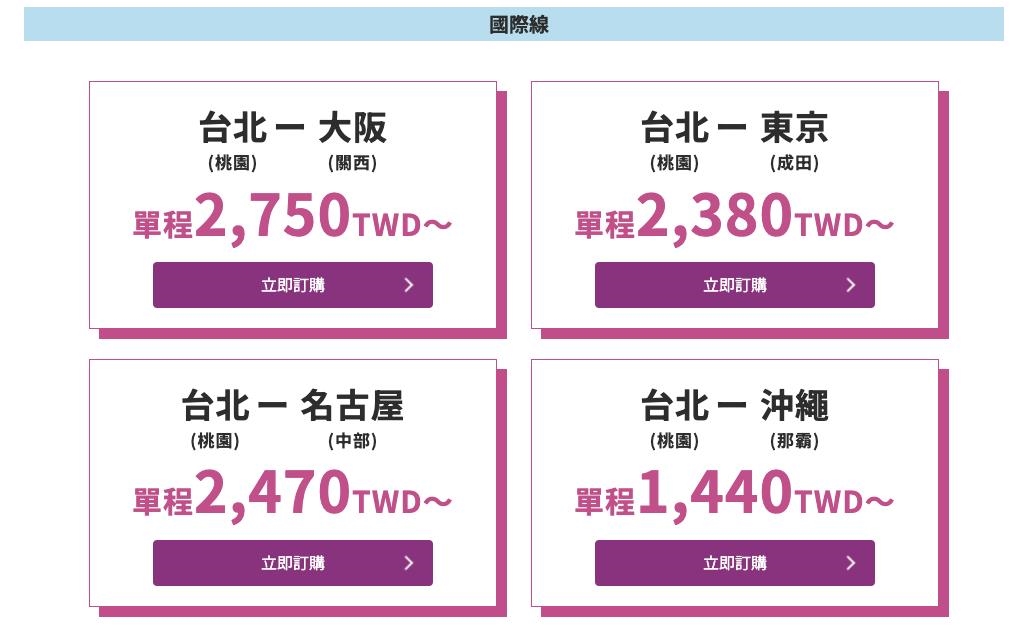 快新聞/飛日本單程免1500元!樂桃航空促銷今晚8時開搶「東京、大阪」全優惠