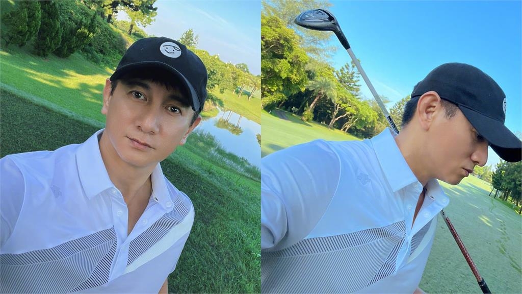 吳奇隆甩婚變傳聞!打高爾夫自拍「狂曬奈米小可愛」4千萬粉瘋看:過分帥氣