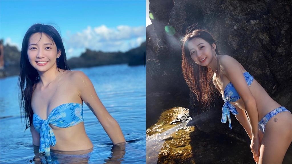 慈妹和金髮男遊日穿超辣！上身失守「透出黑Bra」網崩潰：在一起了嗎