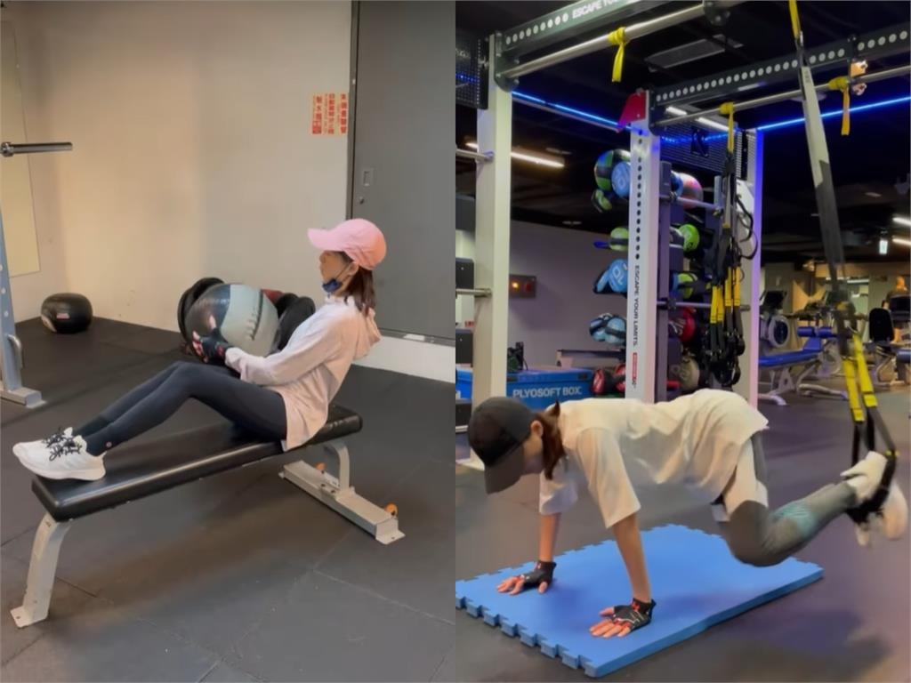 53歲蘇慧倫凹出不科學核心!揮汗健身片「炸出超猛體格」全網讚嘆