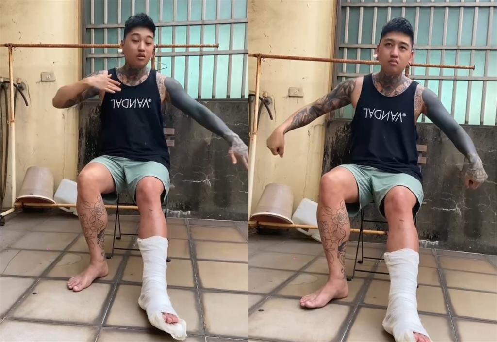 攏系阿共仔a陰謀啦！他跳《科目三》竟變「骨折三」　苦主現身還原