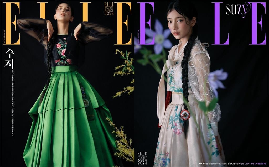 秀智登時尚雜誌「創新紀錄」！換6套「薄紗透膚韓服」秒變國民仙女