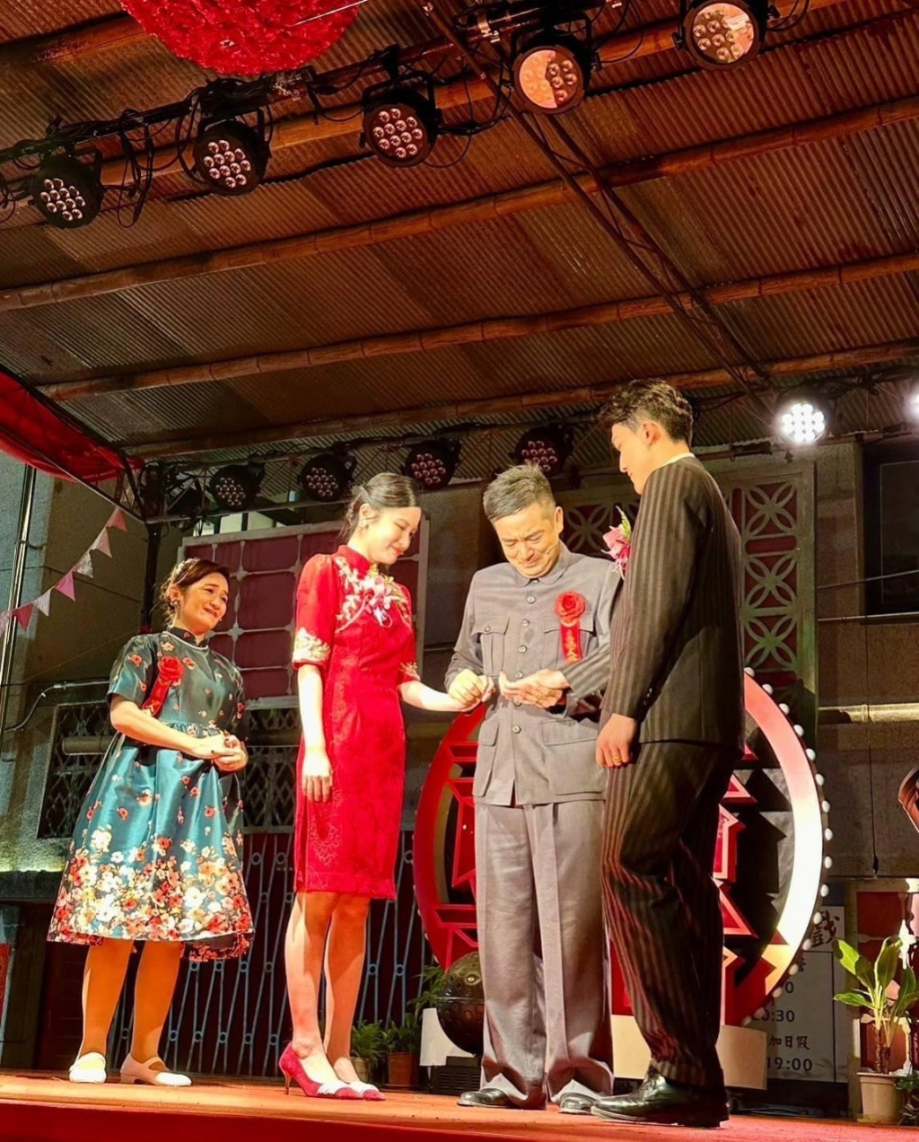 前主播岑永康嫁女兒?! 金鐘視后蔡淑臻都來獻祝福 !