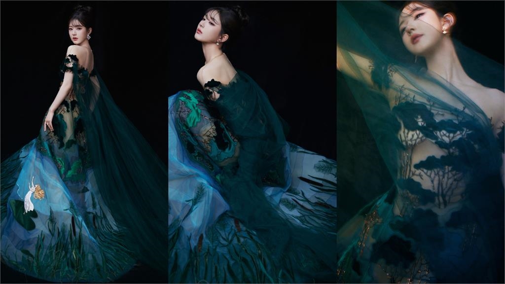 不怕封殺?趙露思紅毯回歸自然「只用葉子包」 山林裸色萬網震撼:啊啊啊