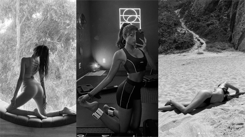 日本混血辣模「縮水衣太緊身」暗黑打拳！跪地「火力展示」4萬弱喊：謝謝招待