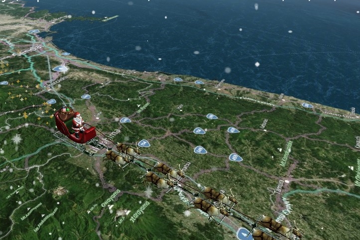 快新聞／經典傳統！耶誕老人在哪裡？　北美航太司令部報你知！