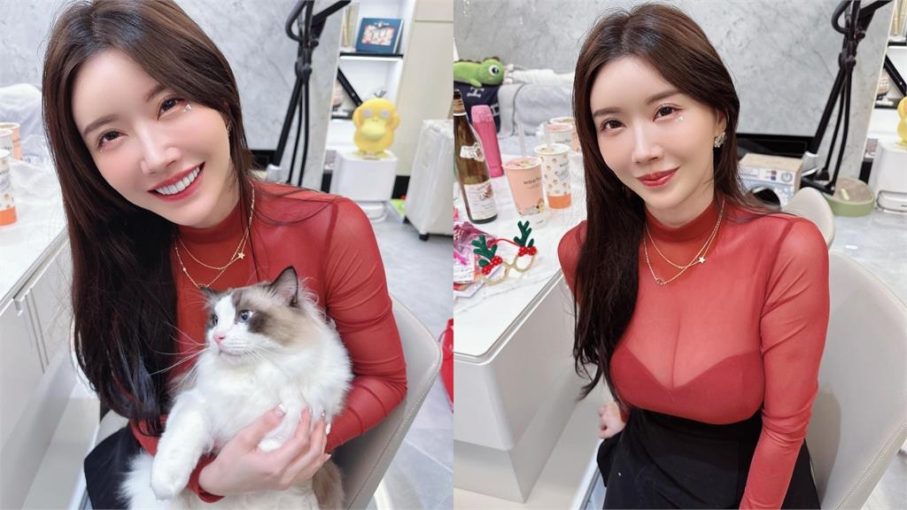 最兇闆娘「紅絲上衣」透視被看光!炸出「流量密碼」7千網激讚:萬歲…