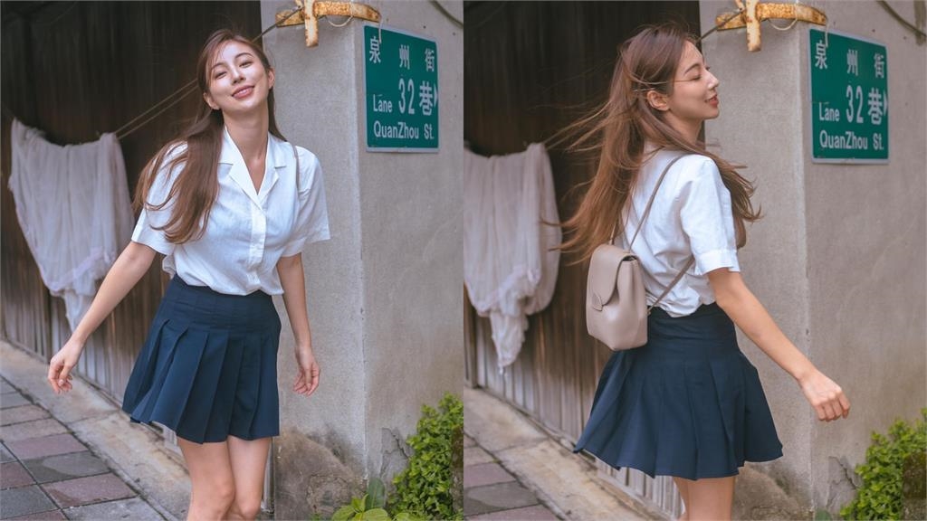 「韓版張鈞甯」來台洩絕頂CG身材!超短裙「捧球甜笑」網融化:我沒了