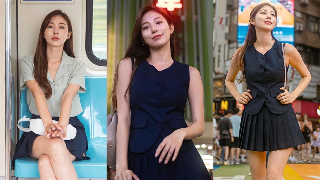 「韓版張鈞甯」來台洩絕頂CG身材!超短裙「捧球甜笑」網融化:我沒了