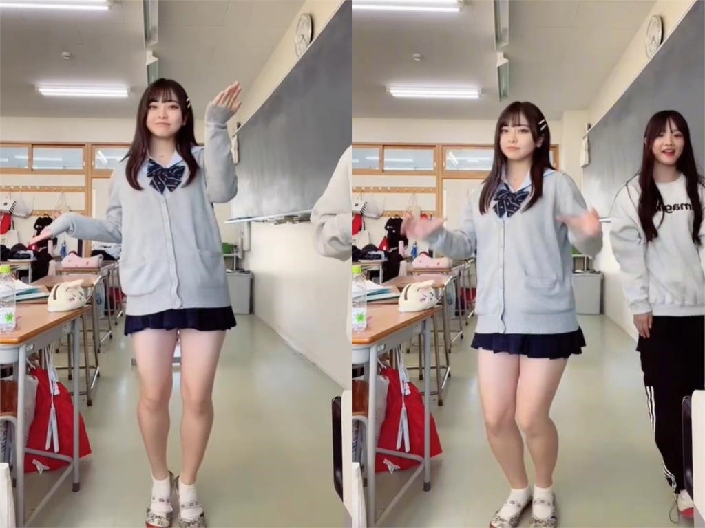 15歲日女高中生辣曬「蜜大腿」！18秒魔性舞步吸千萬觀看：停不下來了