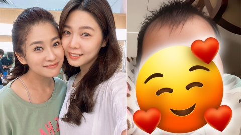 葉家妤小女兒獲白家綺贈「金奶嘴」　大秀正面可愛爆棚網友狂讚：以後是大美女！