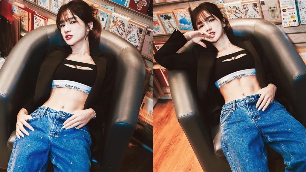 零死角女神CK內衣「胸前裂大縫」!邪惡陰影「誠意全洩」萬人搶看