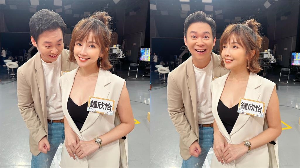 鍾欣怡合體老公！小背心藏「暗黑深V」孫樂欣大膽猛盯：男人的快樂