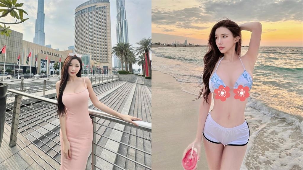 最辣DJ「比基尼太小件」炸出流量狠角色！跪坐草原「大秀M字」撩暈網