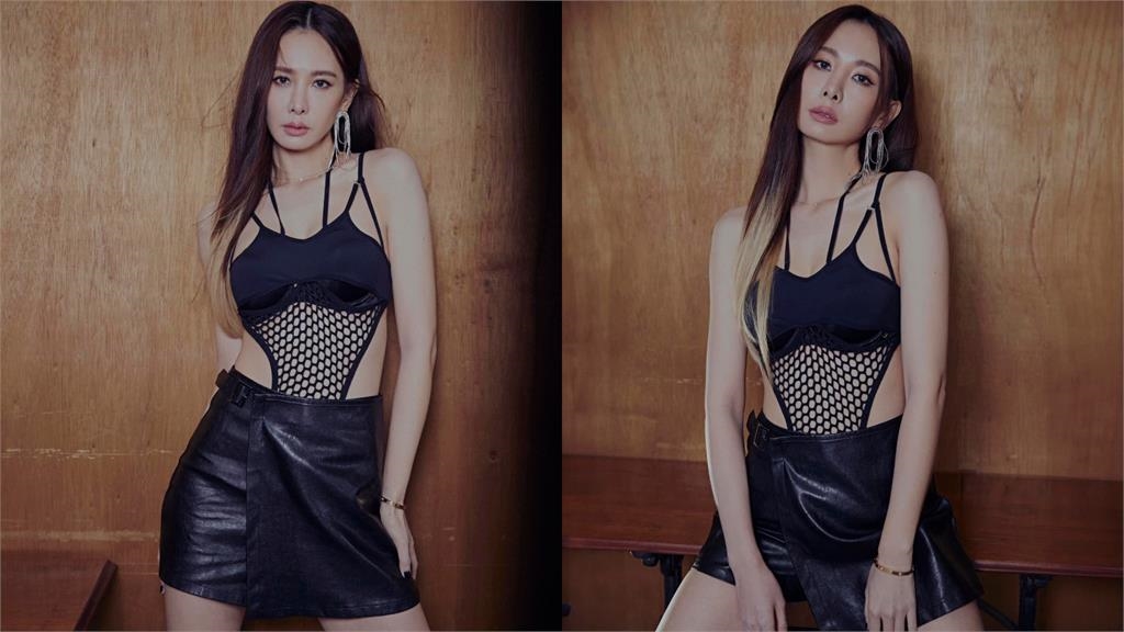 鏤空馬甲不夠辣!安心亞「倒三角挖大洞」炸出性感U 網暈: 收視保證