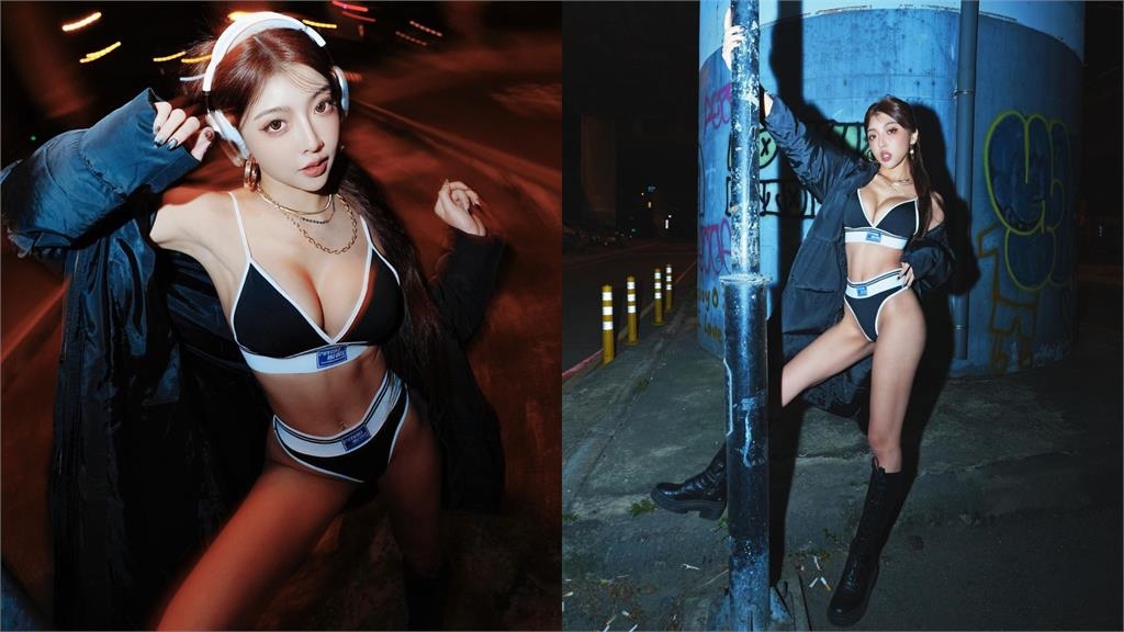 林襄比基尼「命懸一線天」野外泡湯！「火車對撞」絕頂辣模網衝擊：絕了