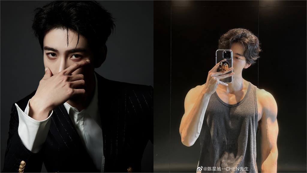 中國禁慾系男神「碗公型大巨肌」遭疑是假的！原圖瘋傳粉嚇爛　本人脫光驗身