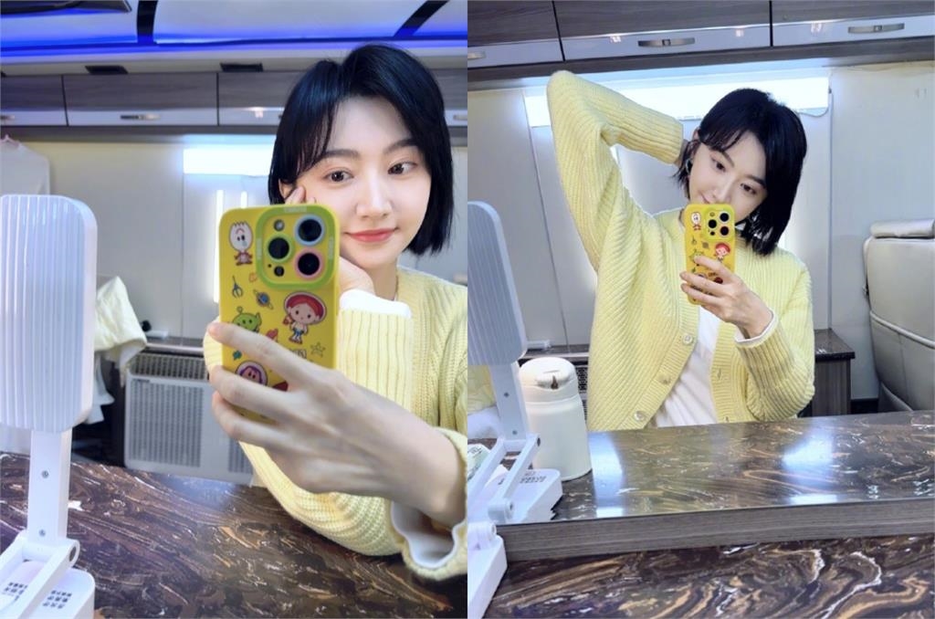 昔捲私密照外流!中國女星突PO「甜味奶黃包」近照…長髮全剪「撞臉Dora」