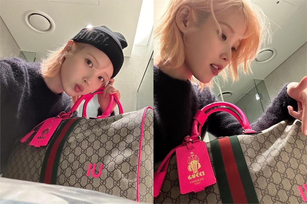 IU新造型超仙!一頭粉金髮拿「台灣零食」粉絲險認錯人:以為是泫雅