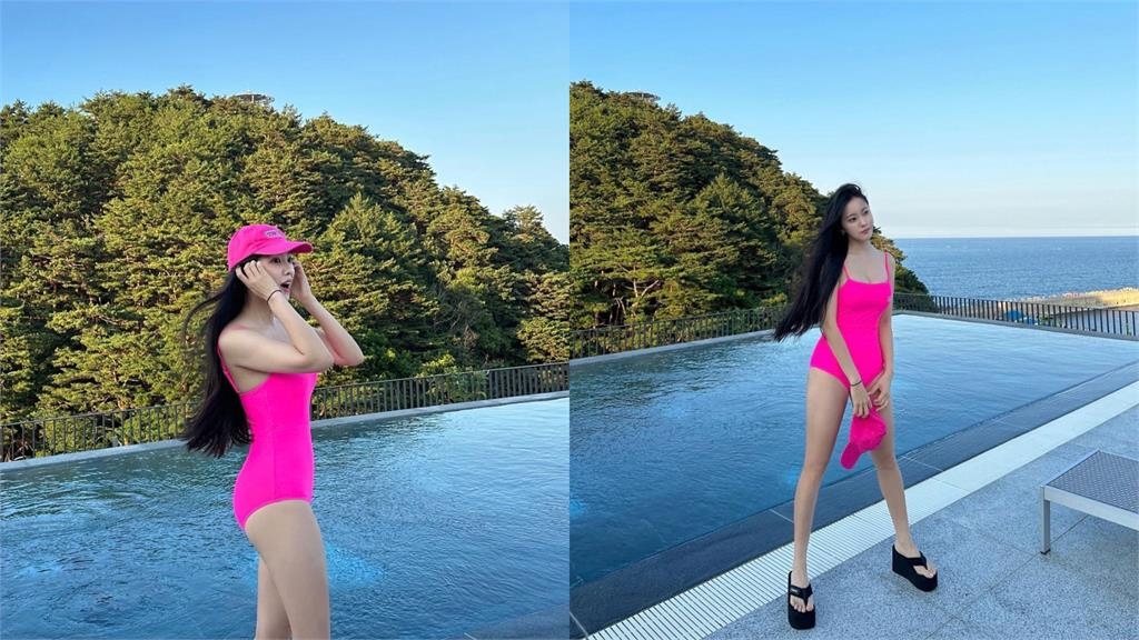 T-ara孝敏比基尼泡湯照流出!嫵媚躺床「炸出火紅果實」迷暈7.4萬人