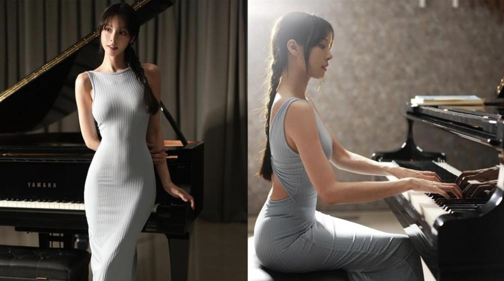 鋼琴女神「超兇上膛4連發」洩神秘地帶！轉身「極限深蹲」崩出邪惡弧線