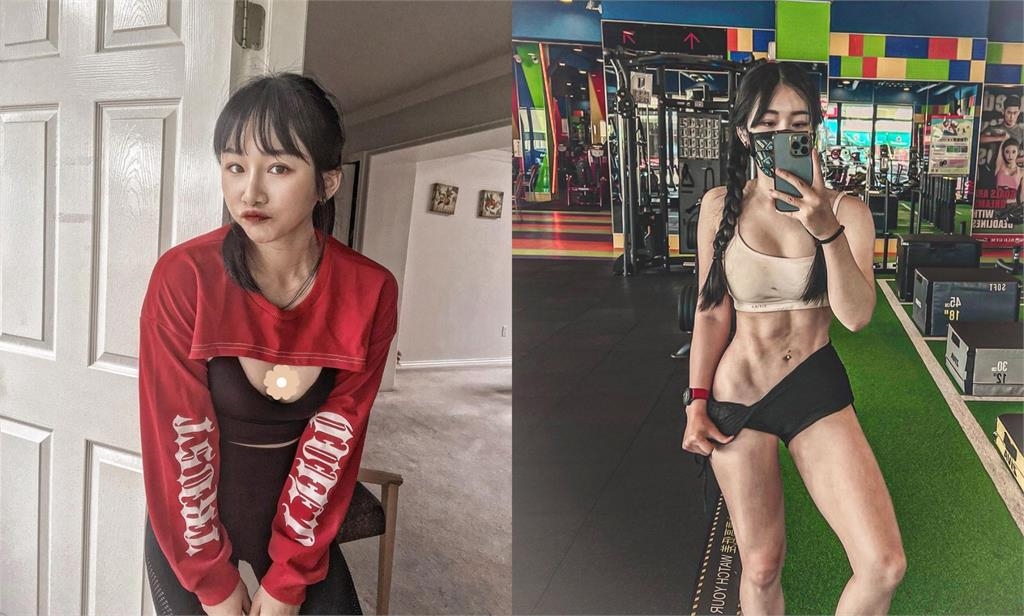 理工女神「暗黑洞洞裝」太邪惡!床上「跳針抖動」凹出2線洩極品體態