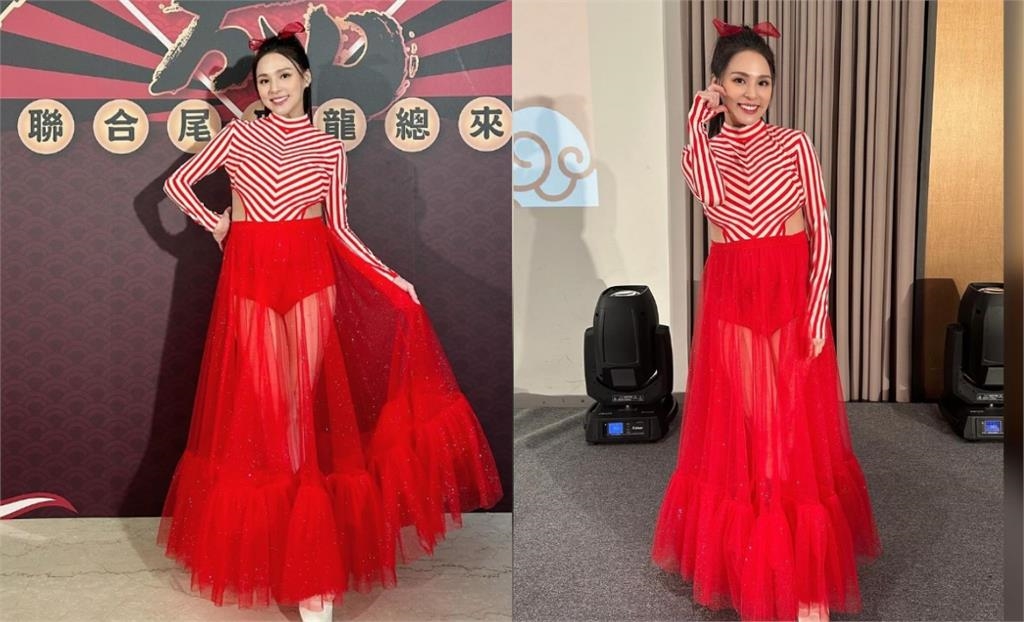 熊熊太會藏…薄紗戰袍透出「三角領域」!魔鬼體態「9月孕肚消失」網看傻