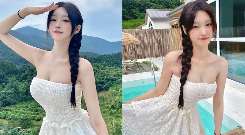 南韓最頂實況「SSR身材」轟炸九份！重點位置全透出大穿幫...網瘋看：好扯