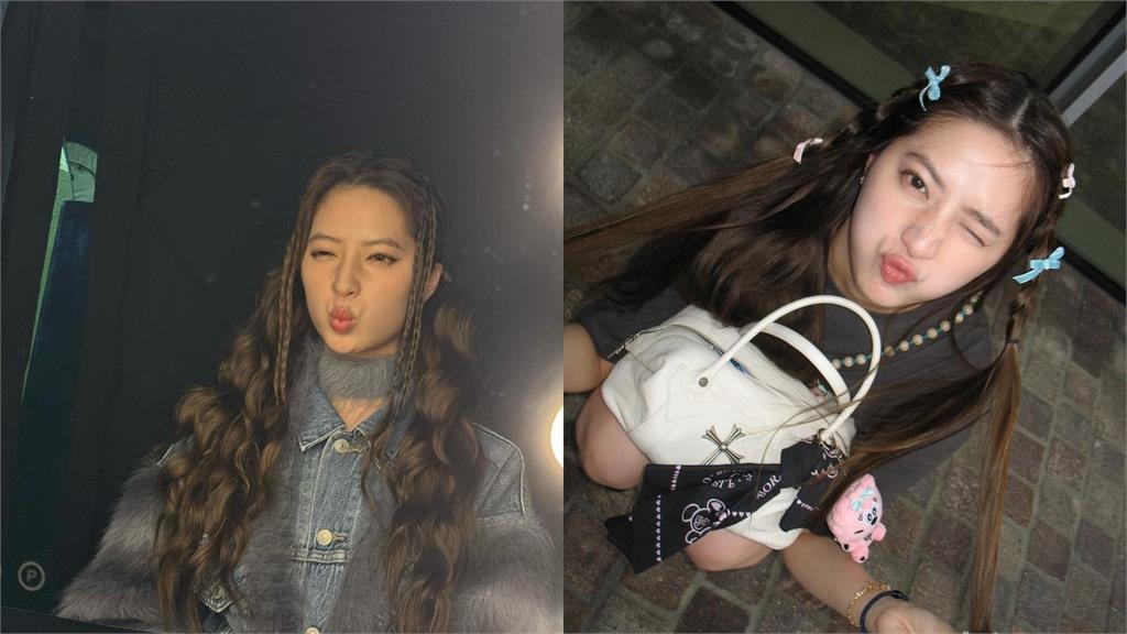 懶甩罵聲!歐陽娣娣披五星旗高喊「來自中國」網開酸:爸爸曾宣示反的旗