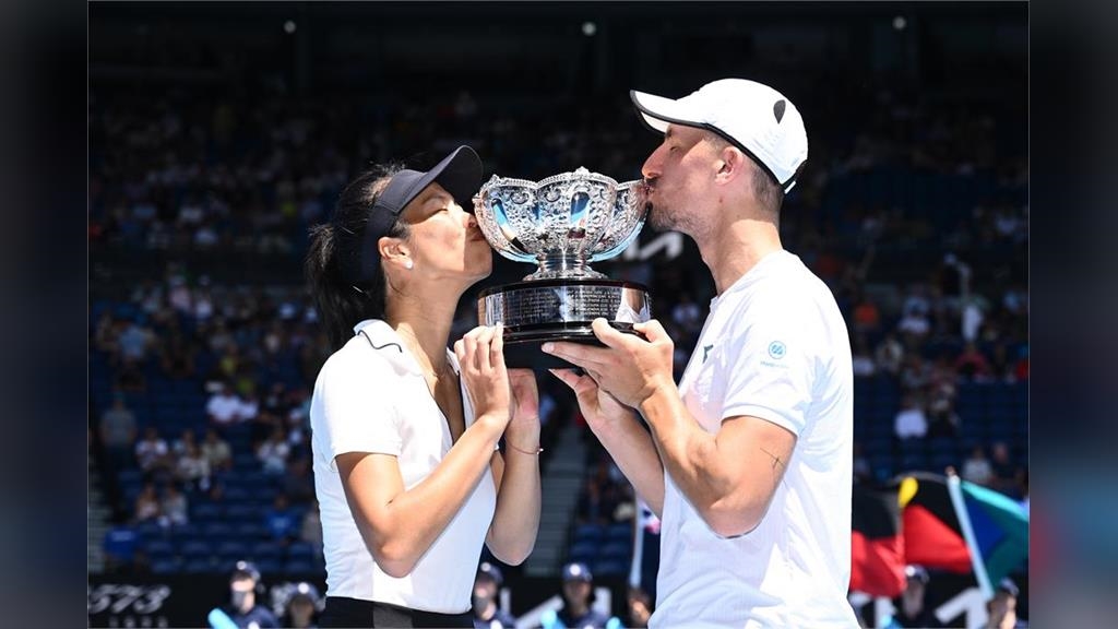 謝淑薇攜手傑林斯基「澳網混雙」奪金　波蘭駐台辦發聲祝賀