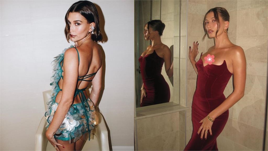 小賈斯汀辣妻「貝殼比基尼」破尺度!高舉雙手大破防…逼出PR99身形