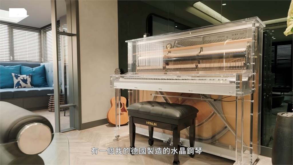 百勒絲開箱133坪「月球系」豪宅！更衣間藏奢華巧思　粉絲：像藝術博物館