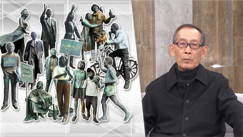 熱愛鄉土！方惠光新作「台灣人民」耗時1年半　親曝35尊銅雕創作理念