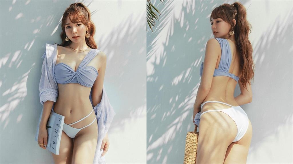 林莎黃金傾角倒出「洶湧熱浪」!只綁2線「側身全空」辣翻網:寫真天花板