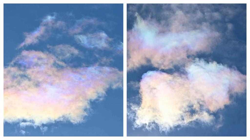 回溫了!天空驚見「祥龍飛舞+鳳凰展翅」 彩雲絕美景色曝