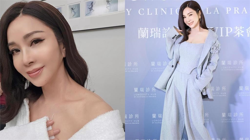 浴室女王！陳美鳳私拍「只用笑臉遮」太震撼　女團級氣場全開網瘋看：香