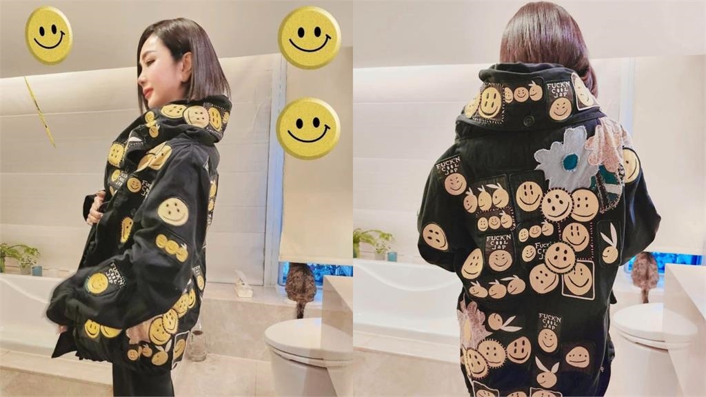 浴室女王！陳美鳳私拍「只用笑臉遮」太震撼　女團級氣場全開網瘋看：香