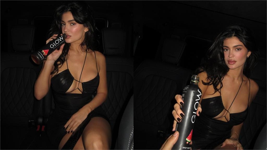 卡戴珊小妹「透視後媽裙」太緊勒！強光照射跑出「神祕亮點」網震撼：有夠頂