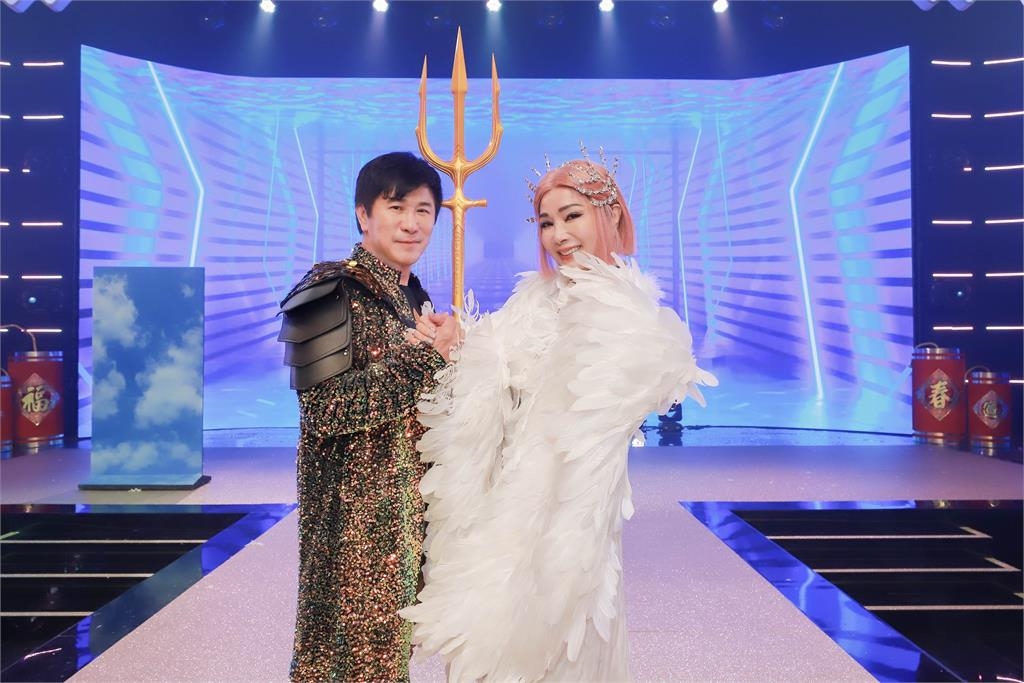 胡瓜「激瘦一大圈」化身水行俠！手揮6公斤三叉戟登《民視第一發發發》